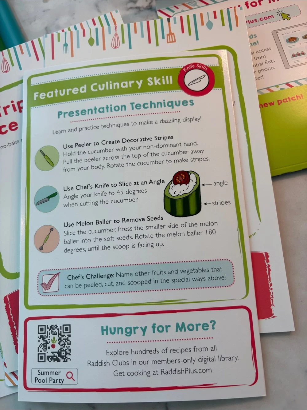 Raddish Kids recipe sets and kid-friendly cooking tools